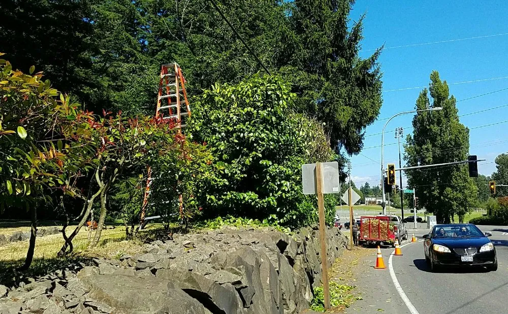 Custom garden landscaping in Federal Way, WA by C & C Lawn Service