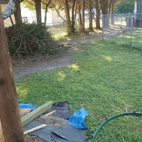 Professional yard cleanup service in Wendell, NC - C & C Services