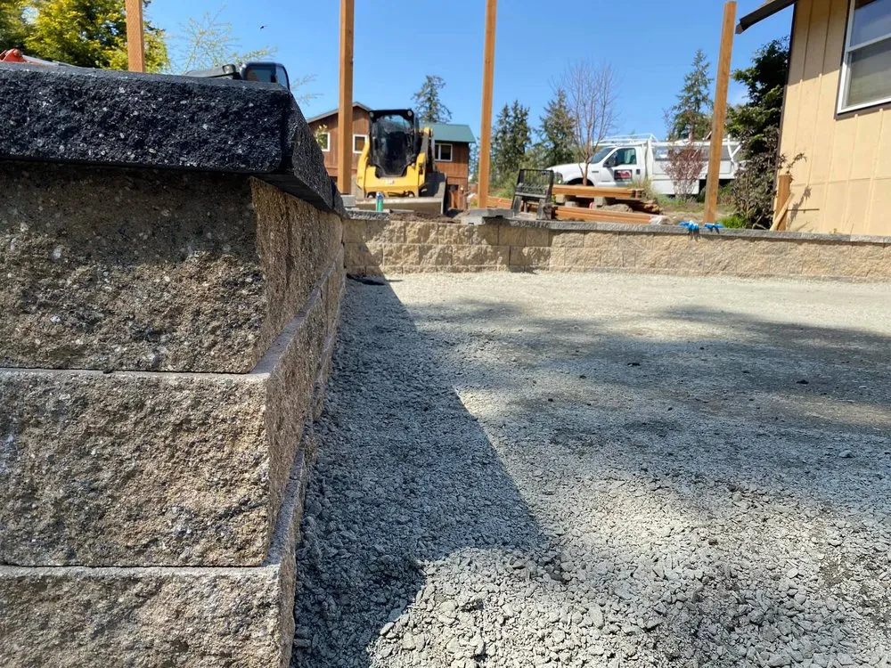 Custom outdoor landscaping for outdoor upgrades in Clinton, WA by C & C Wilkie Excavating and Landscaping