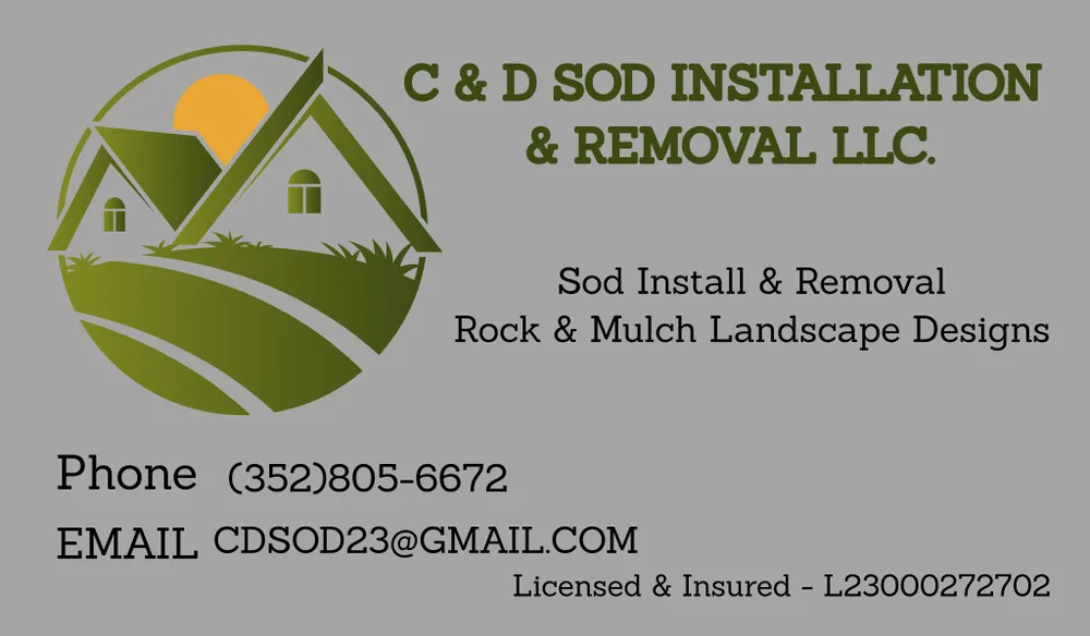 Professional outdoor landscaping experts serving Leesburg, FL - C & D Sod Installation & Removal