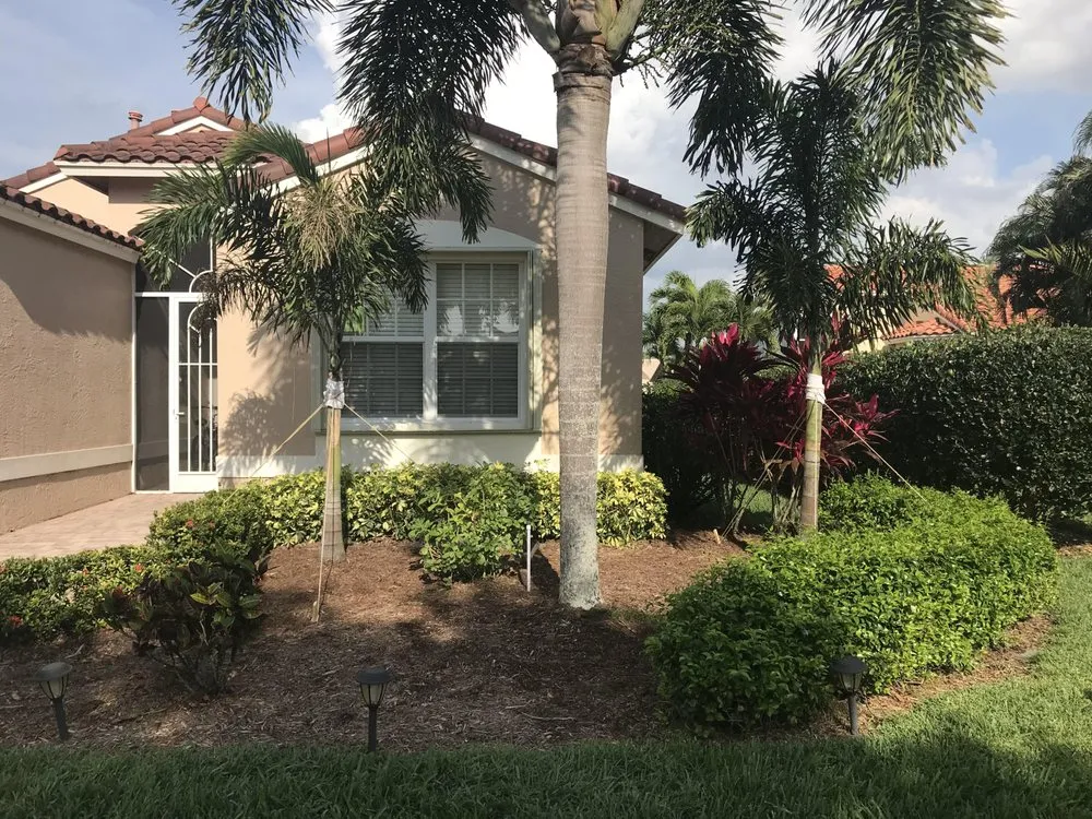 Local garden landscaping for residential properties in Port St. Lucie, FL by C & E Landscaping Services