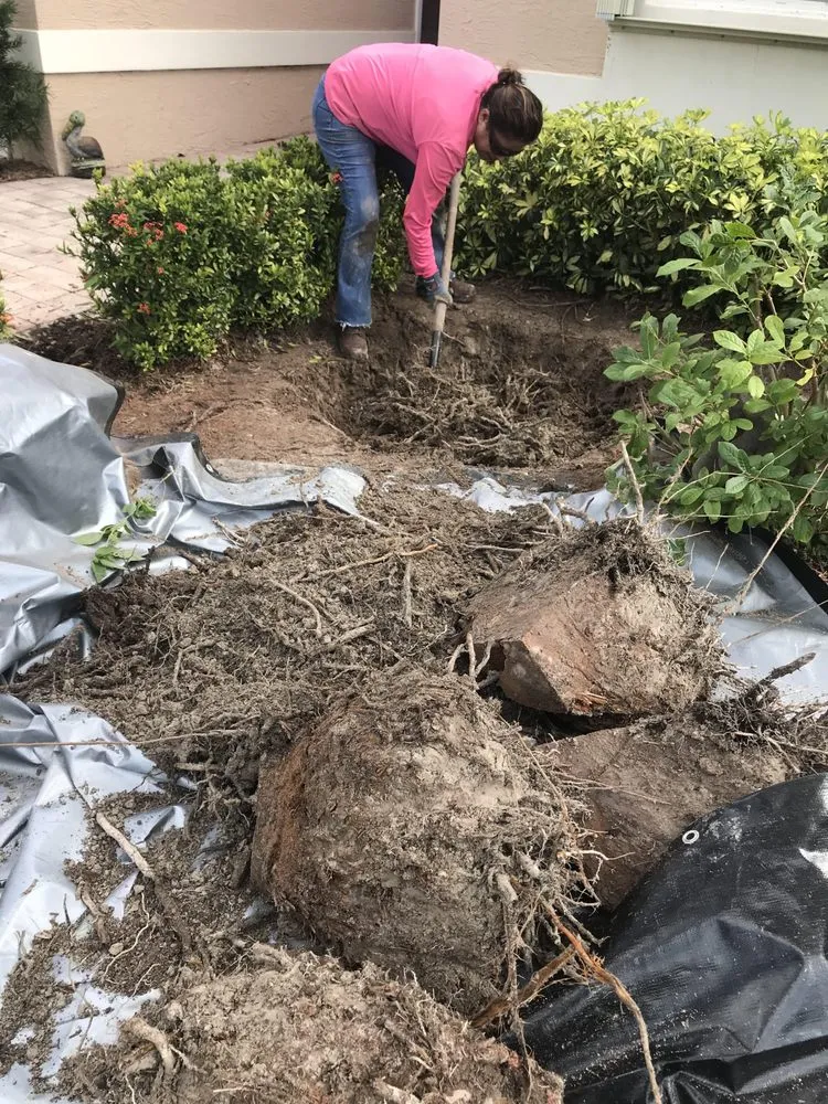 Affordable garden landscaping in Port St. Lucie, FL by C & E Landscaping Services