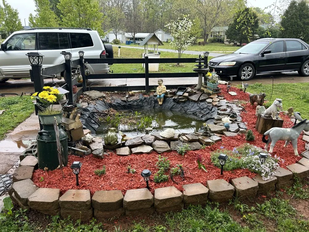 Trusted yard maintenance with custom design in Catawba, NC by C & E Lawn & Landscape