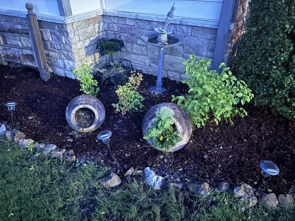 Custom lawn mowing service with custom design across Pell City, AL - C & E Lawncare And More