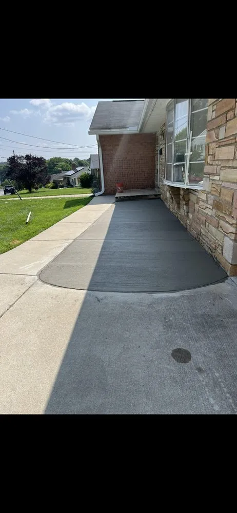 Professional landscape installation for homes across Olney, MD - C & G Masonry