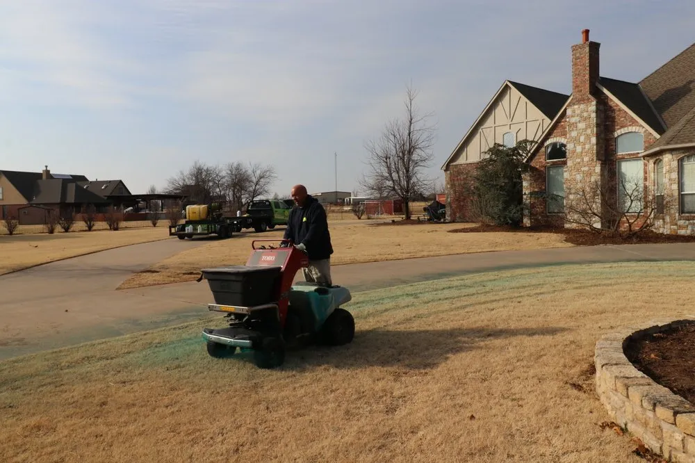 Expert lawn care service in Yukon, OK by C- Green Lawns