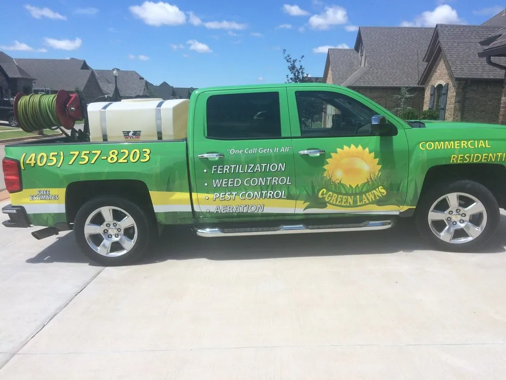 Trusted lawn care service for homes in Yukon, OK by C- Green Lawns