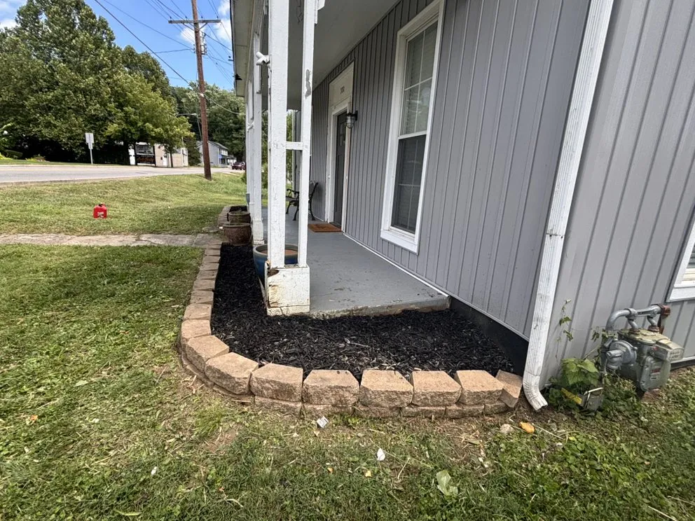 Expert landscaping services for homes in Lawrenceburg, IN by C & J Development