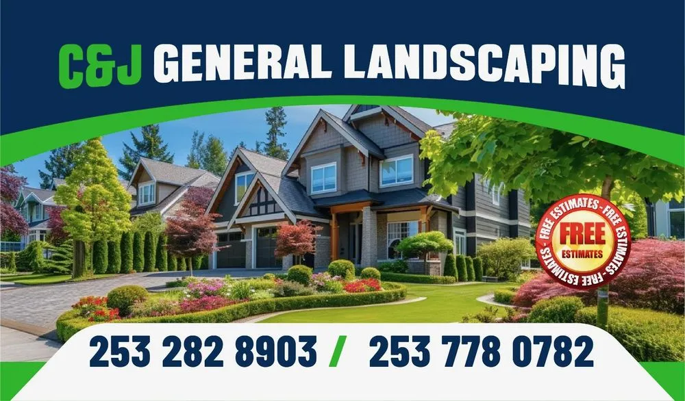 Expert yard cleanup service experts serving Puyallup, WA - C & J General Landscaping