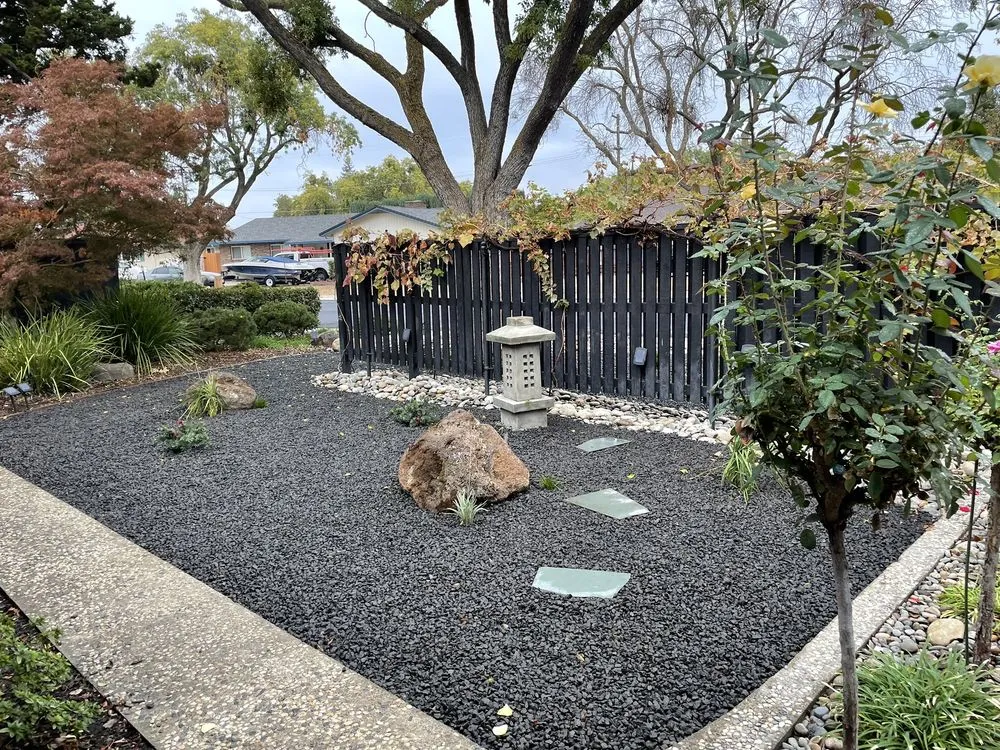 Professional outdoor landscaping in Modesto, CA by C & J Landscape Service