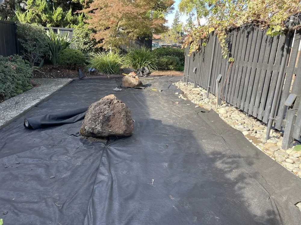 Custom residential landscaping for residential properties across Modesto, CA - C & J Landscape Service