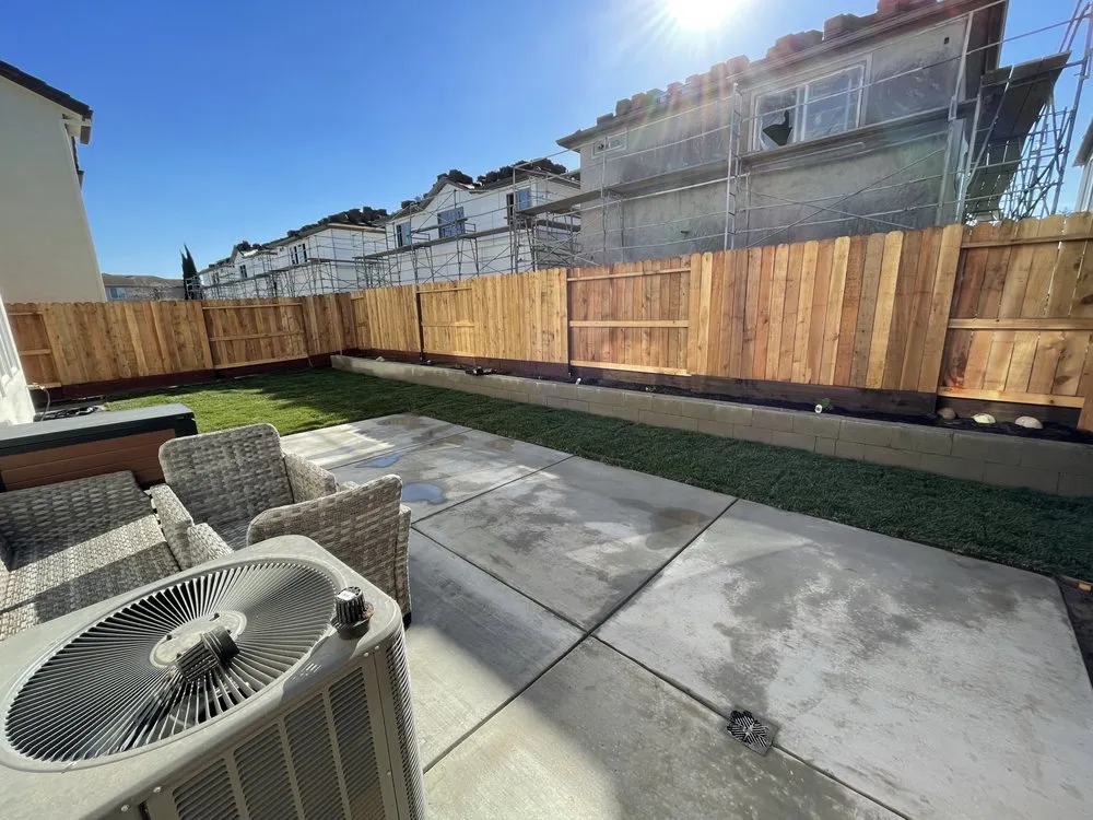 Expert landscape installation for homes in Modesto, CA by C & J Landscape Service