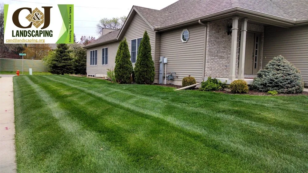 Professional lawn mowing service in Orion, IL - C & J Landscaping