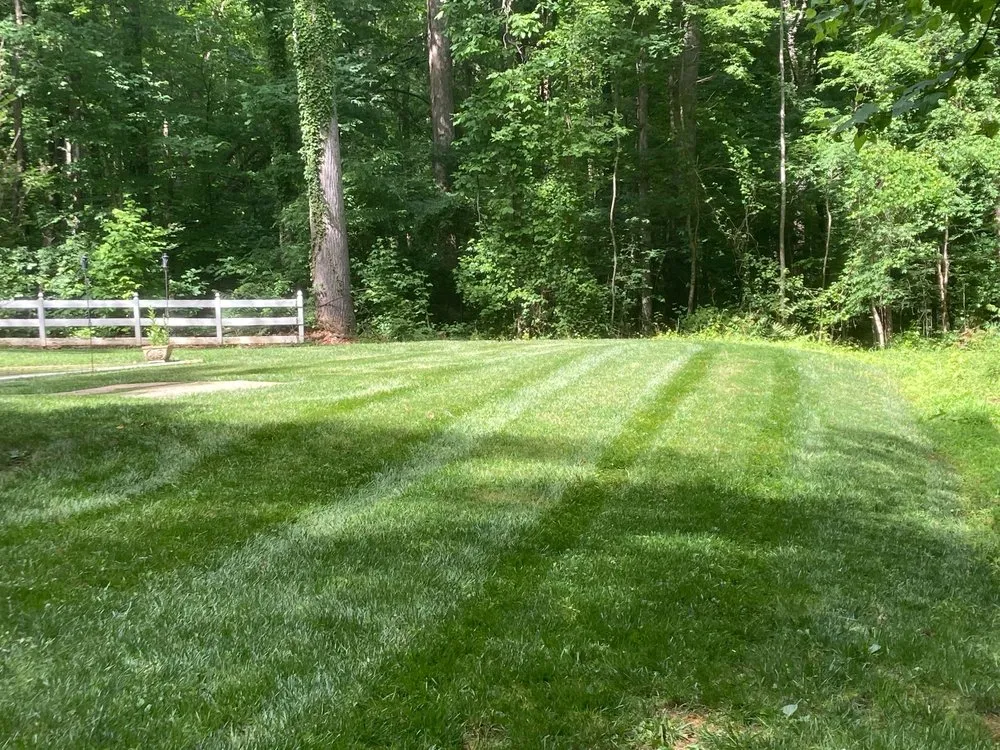 Professional garden landscaping for residential properties in Mayodan, NC by C & J Outdoor Services