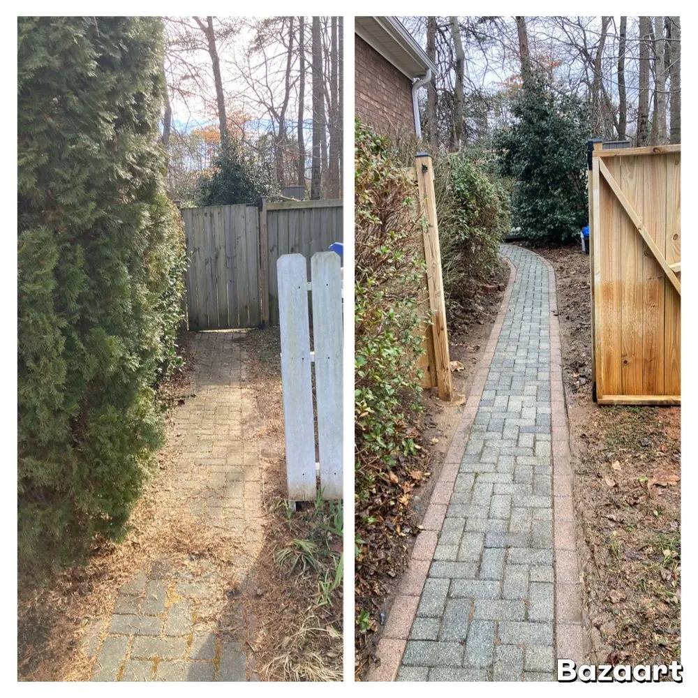 Professional garden landscaping for homes in Mayodan, NC by C & J Outdoor Services