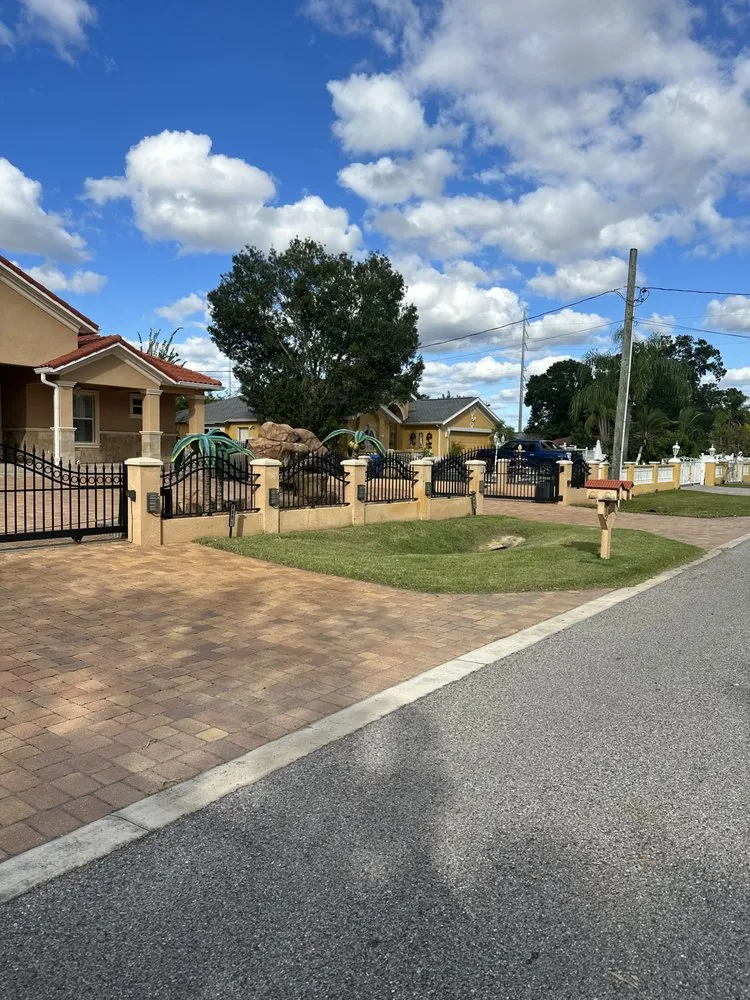 Top-rated garden landscaping with custom design in Tampa, FL by C & J Property Clean Up