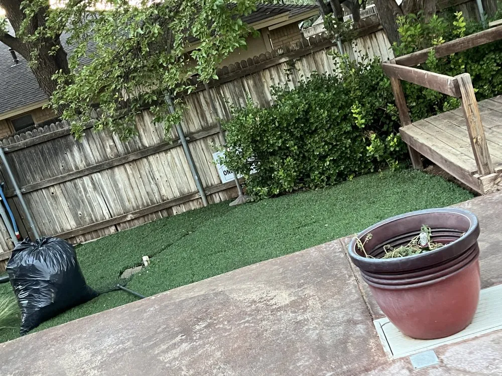 Reliable yard maintenance for homes across Lubbock, TX - C & J’s Junk Removal Landscaping