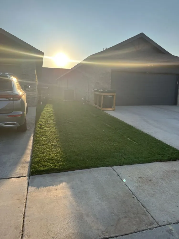 Top-rated landscape design for homes in Lubbock, TX by C & J’s Junk Removal Landscaping