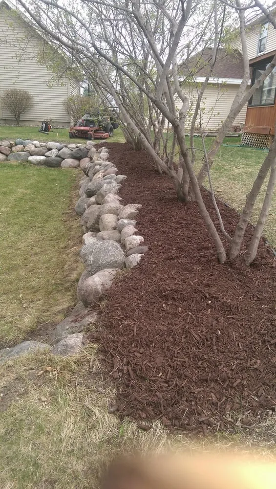 Custom lawn mowing service for outdoor upgrades across Maple Grove, MN - C & K Lawn Services LLC