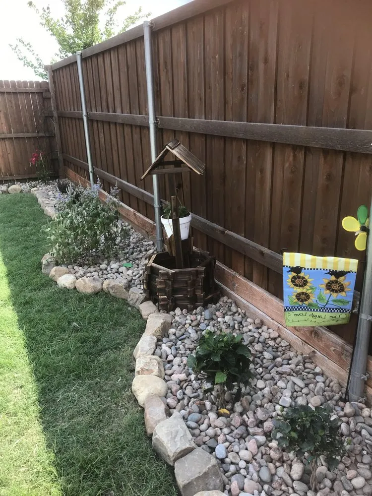 Custom landscape installation for homes in Merrillville, IN by C & L Maintain