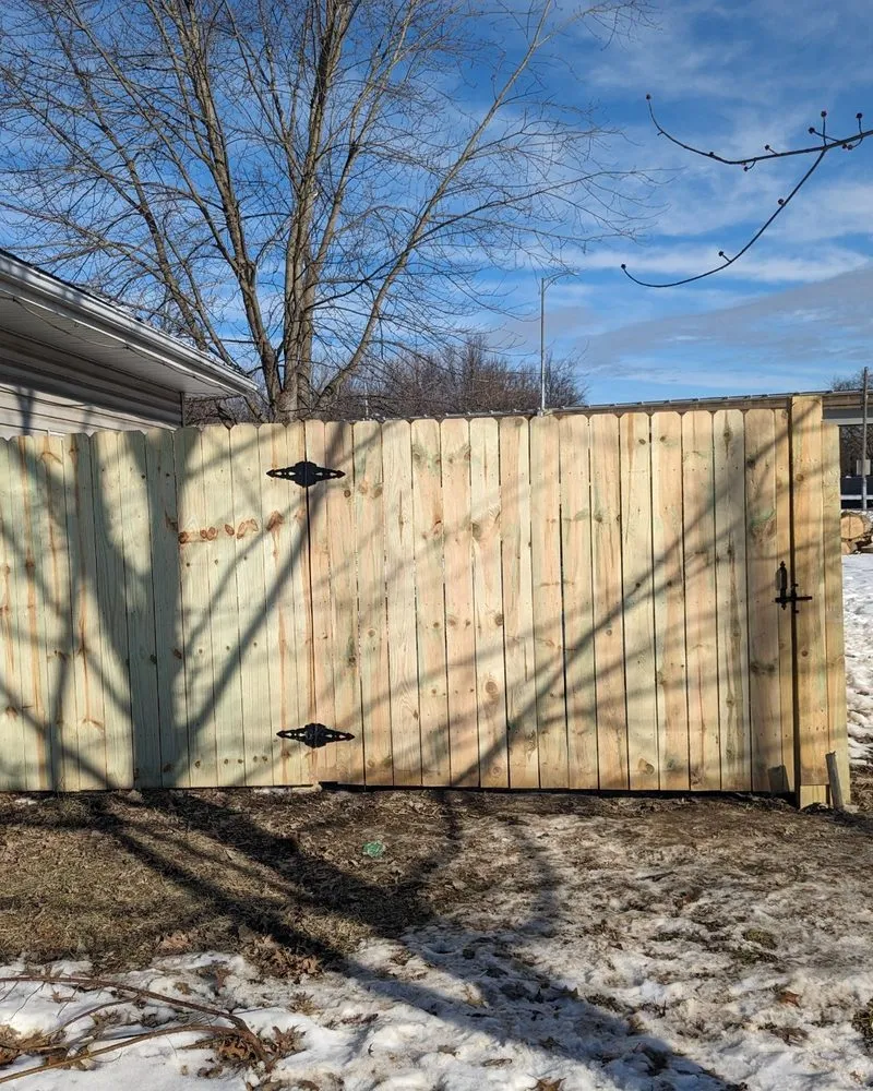 Custom yard cleanup service for residential properties in Avon Lake, OH by C & M Landscaping