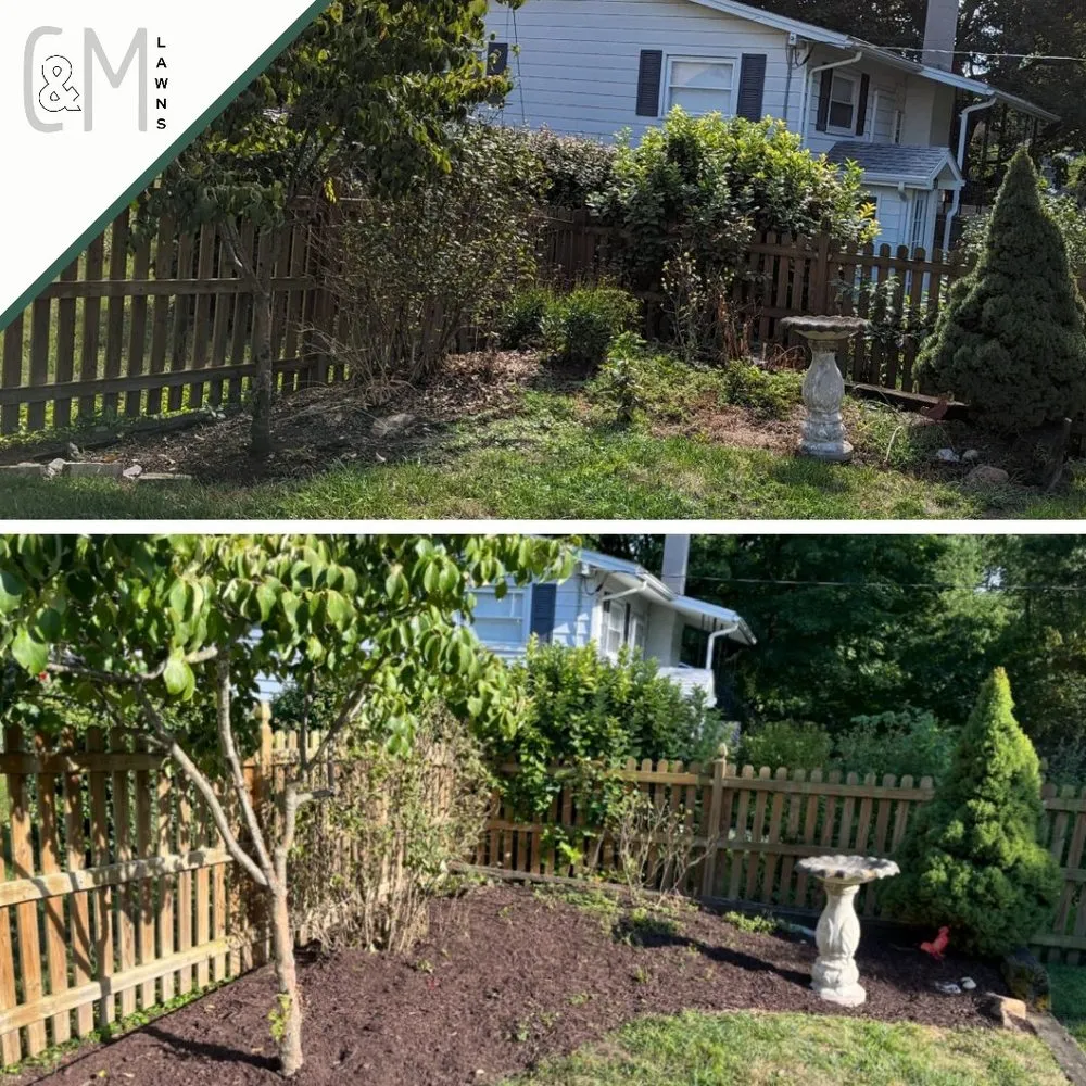 Custom yard cleanup service for residential properties in Williamsport, MD by C & M Lawns