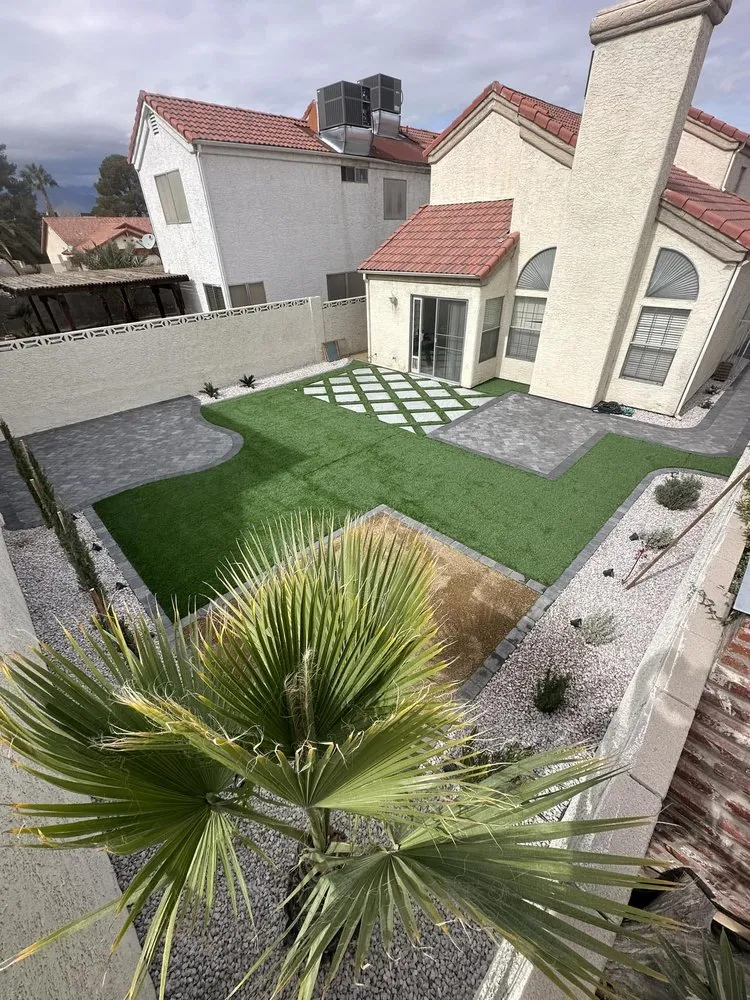 Professional residential landscaping in Las Vegas, NV by C & Ma Landscaping Services