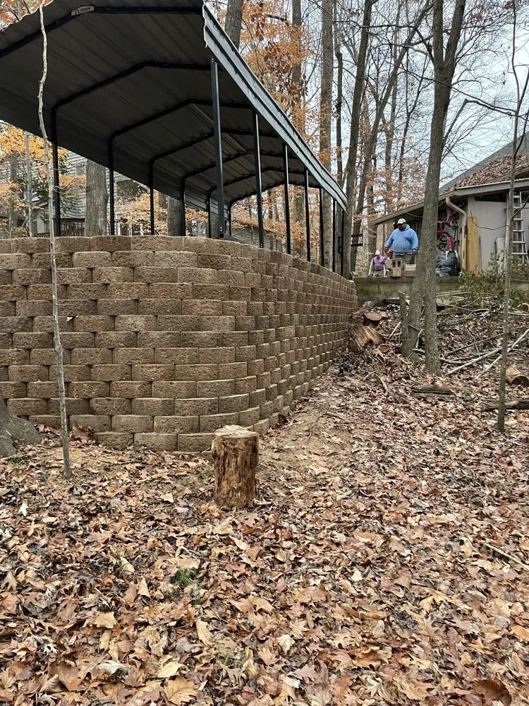 Expert outdoor landscaping for homes in Garner, NC by C & Mora Landscaping