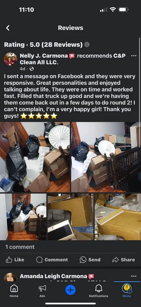 Custom lawn care service in Winchendon, MA by C & P Clean All