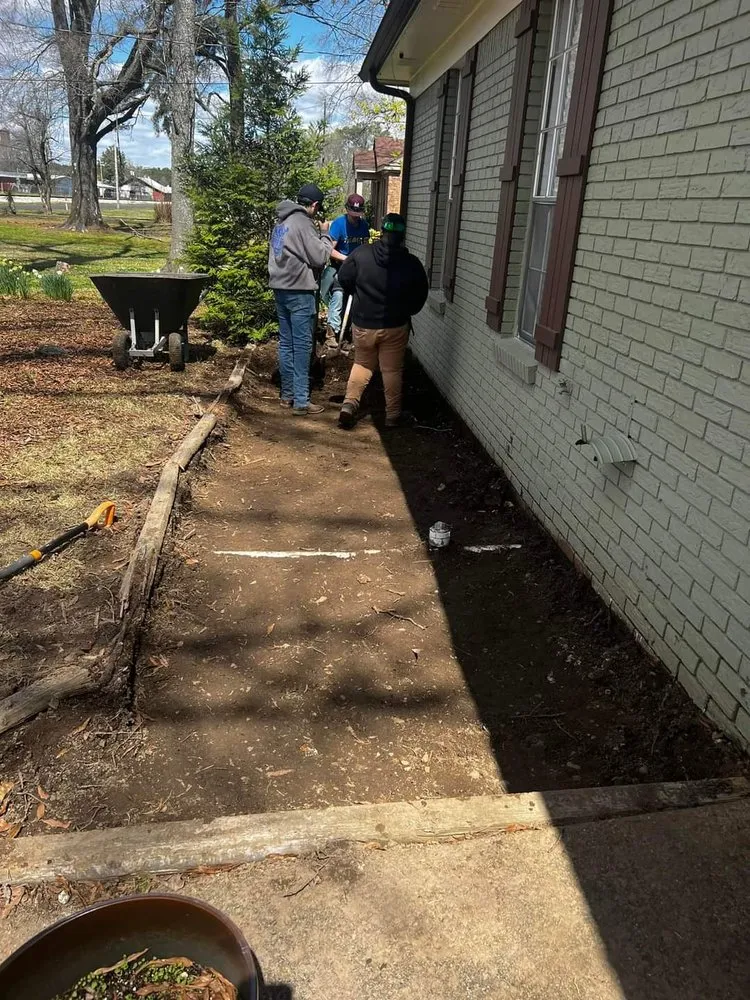 Affordable outdoor landscaping in Sarah, MS by C & P Lawn Care