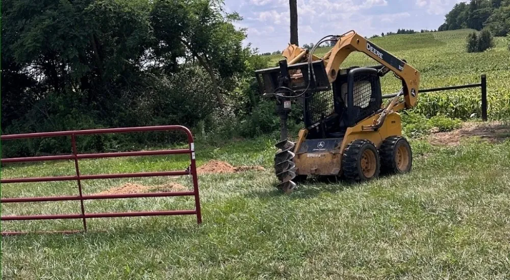Custom yard cleanup service for residential properties in Clear Spring, MD by C & R Lawn Care