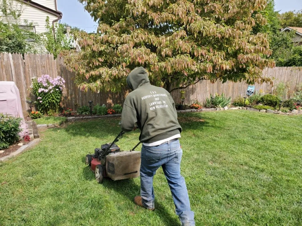 Reliable lawn mowing service with custom design across New Rochelle, NY - C & S Property Maintenance and Lawn care