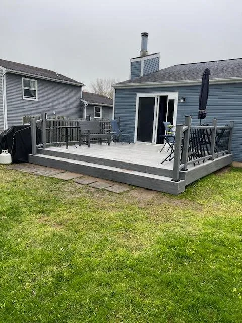 Custom landscaping services for homes in Central Square, NY by C & S Property Management