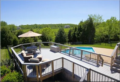 Professional residential landscaping for homes in Hendersonville, NC by C & S Services