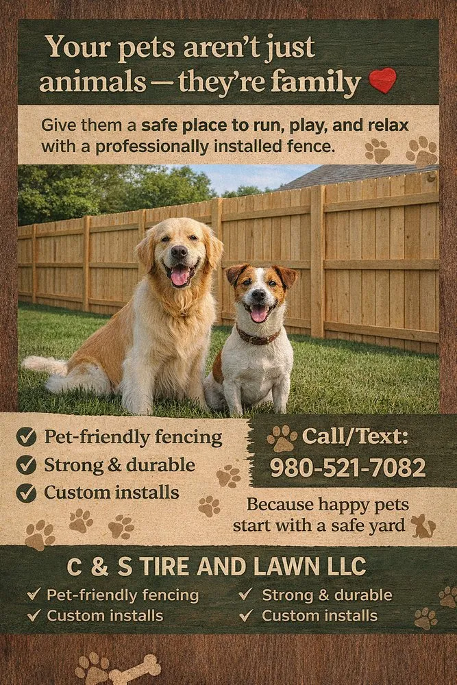 Professional lawn mowing service in Concord, NC - C & S Tire And Lawn