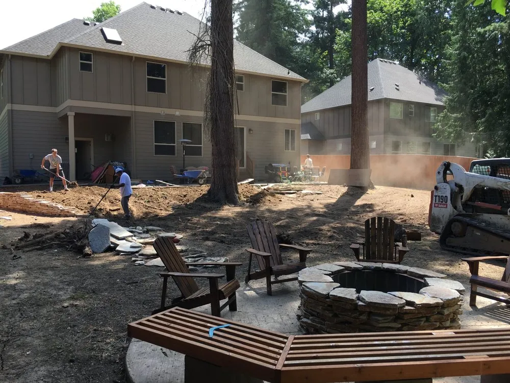 Affordable landscape design with custom design in Aloha, OR by C & T Landscape Maintenance