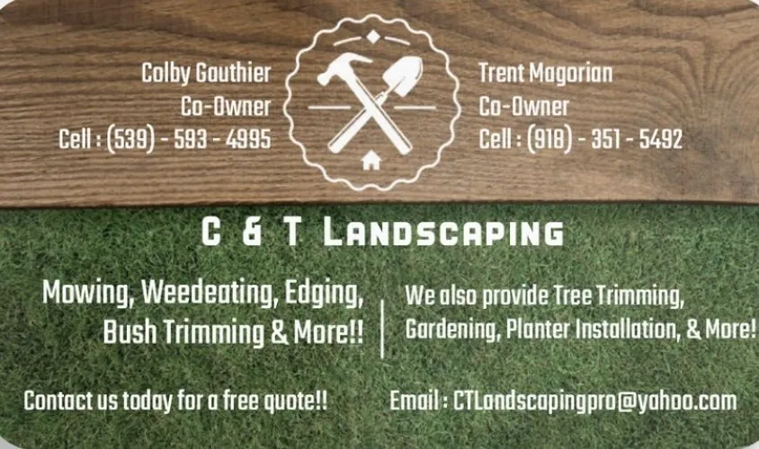 Affordable lawn mowing service in Bixby, OK by C & T Landscaping