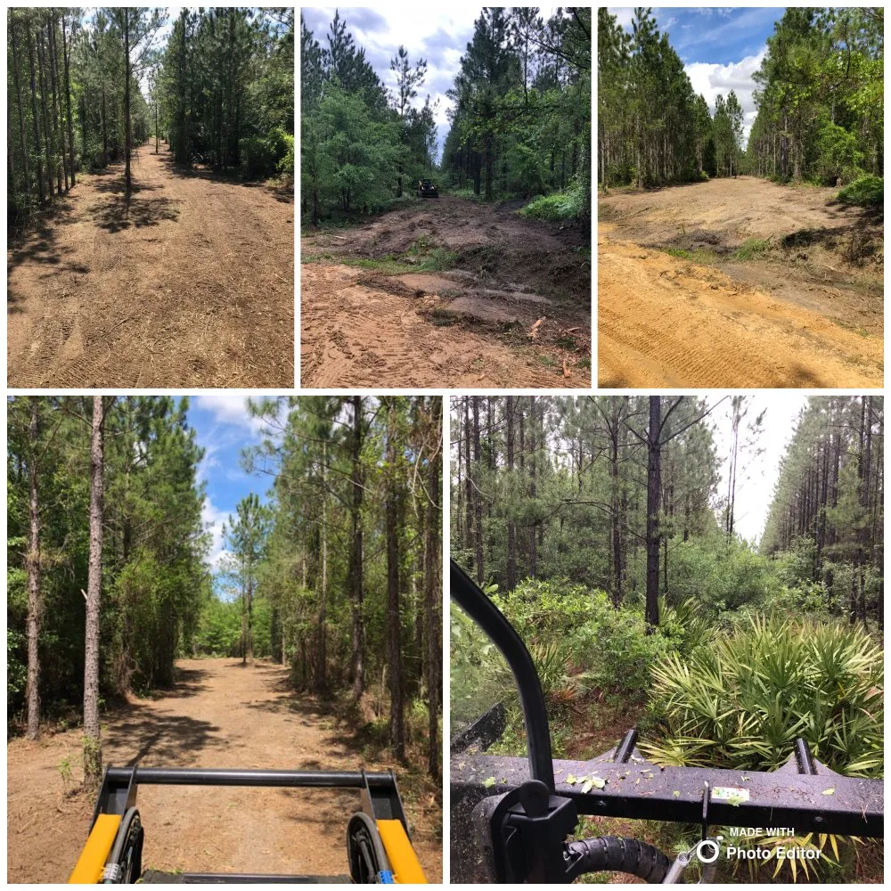 Custom outdoor landscaping in Patterson, GA - C & W Land Pro's