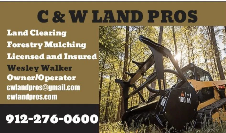Local residential landscaping with custom design in Patterson, GA by C & W Land Pro's