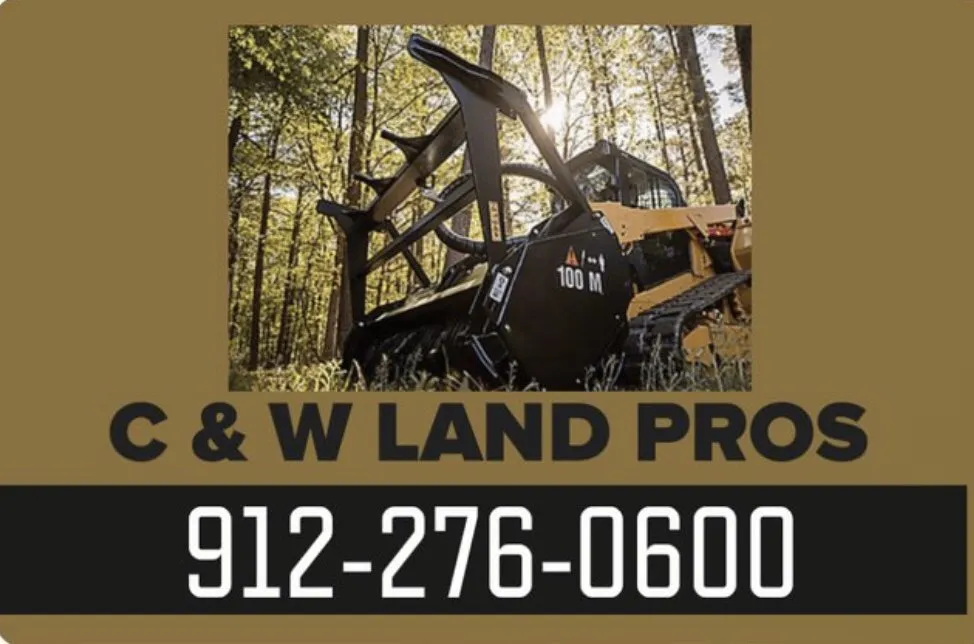 Professional lawn mowing service in Patterson, GA by C & W Land Pro's