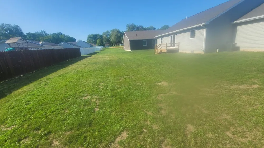 Custom landscape installation with custom design in Warsaw, IN by C 1s Creative Landscaping