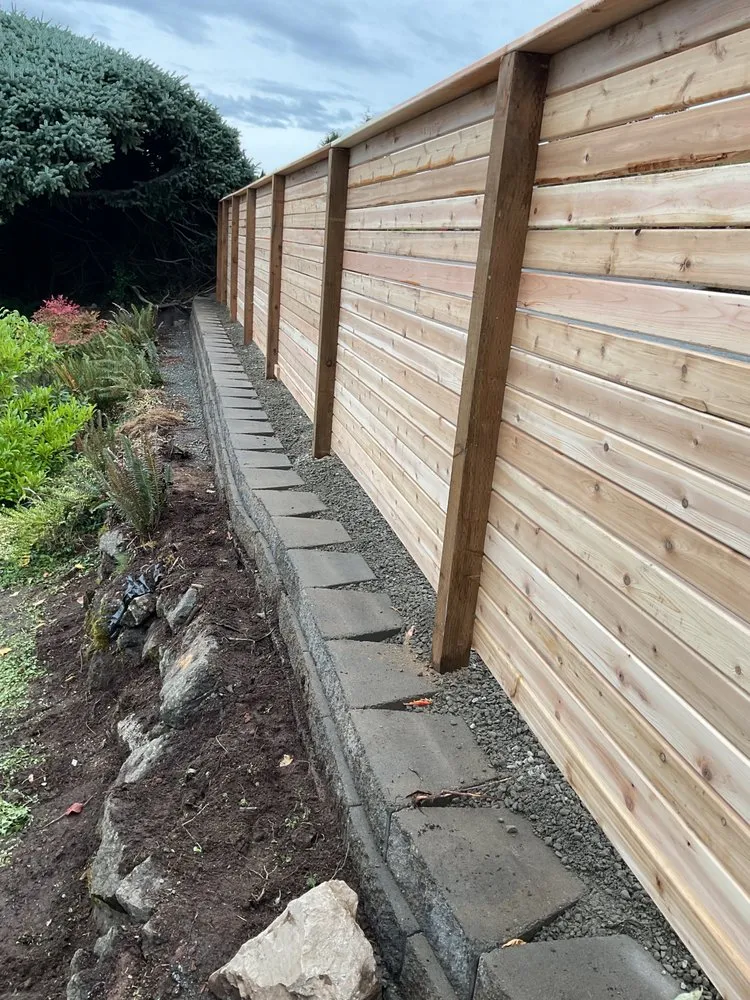 Custom landscape installation in Camano, WA - C A Landscape & Services