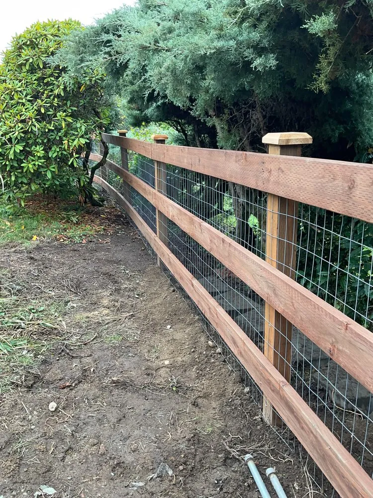 Custom yard cleanup service for outdoor upgrades across Camano, WA - C A Landscape & Services