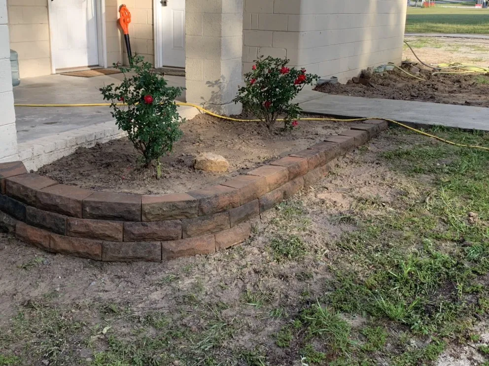 Local landscape design with custom design in Fayetteville, GA by C and C Landscaping