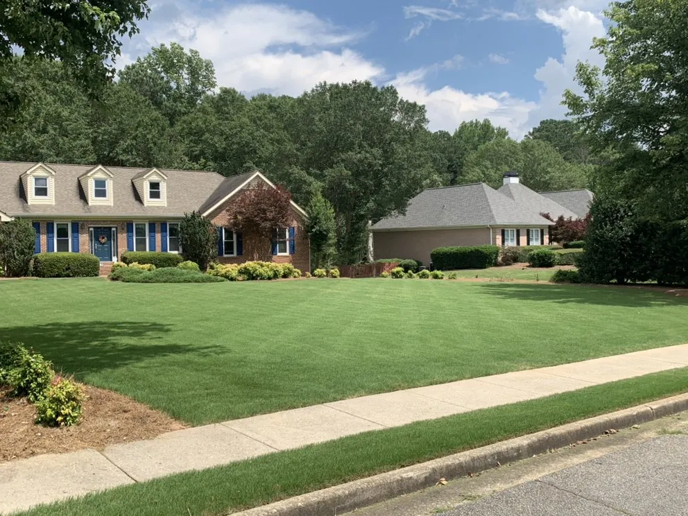 Affordable lawn care service with custom design in Fayetteville, GA by C and C Landscaping