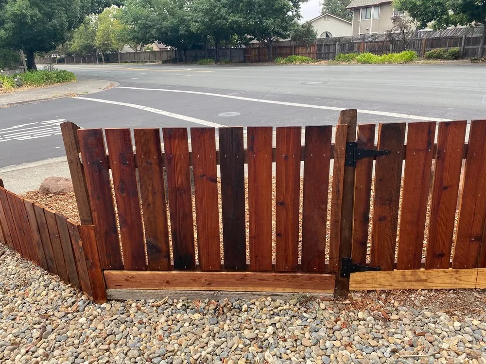 Custom outdoor landscaping for residential properties in Windsor, CA by C and J Yard Care Maintenance