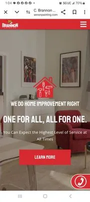 C Brannon Painting Logo