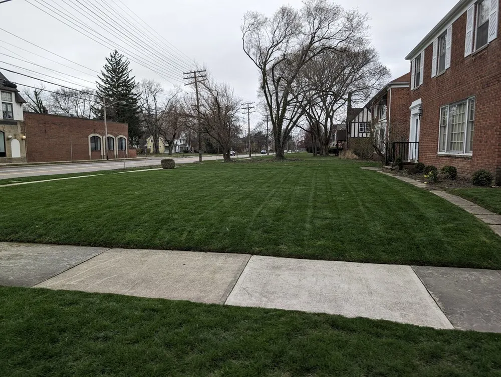 Trusted lawn mowing service in Cleveland, OH by C Burton & Sons Landscaping