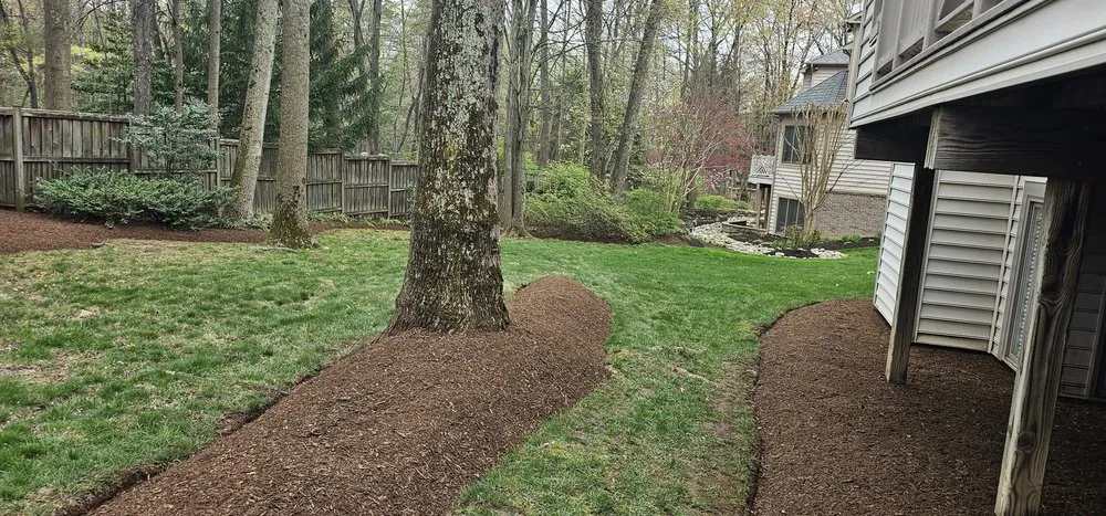 Custom landscape installation for year-round maintenance in Herndon, VA by C Canas Lawn & Landscaping Services