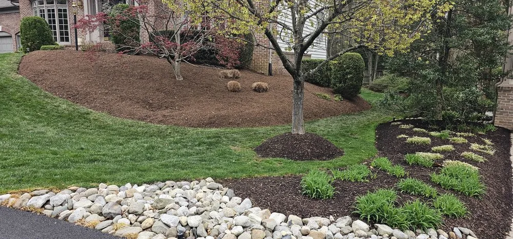 Expert yard maintenance with custom design in Herndon, VA by C Canas Lawn & Landscaping Services
